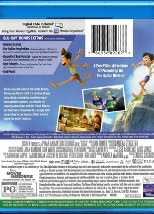 Luca (Blu-ray/DVD)