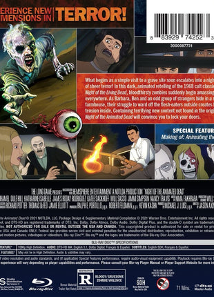 Night Of The Animated Dead (Blu-ray)