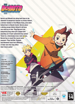 Boruto: Naruto Next Generations: Set 11: The Mujina Gang (Blu-ray)