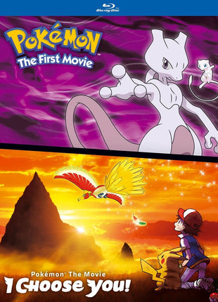 Pokemon: The First Movie / Pokemon The Movie: I Choose You! (Blu-ray)