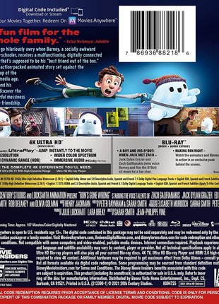 Ron's Gone Wrong (4K Ultra HD/Blu-ray)