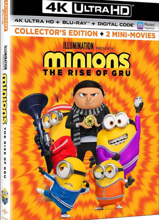 Minions: The Rise Of Gru: Collector's Edition (4K Ultra HD/Blu-ray)