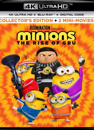 Minions: The Rise Of Gru: Collector's Edition (4K Ultra HD/Blu-ray)