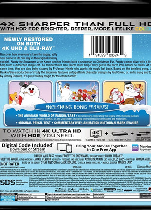 Frosty The Snowman: Deluxe Edition (4K Ultra HD/Blu-ray)