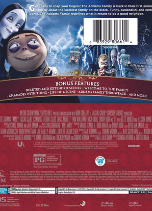 Addams Family (2019)(Blu-ray)(Reissue)