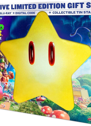 Super Mario Bros. Movie: Limited Edition Giftset (4K Ultra HD/Blu-ray)(w/Collectible Tin Star)