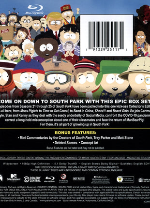 South Park: Seasons 21-25 (Blu-ray)
