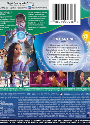 Wish (Blu-ray/DVD)