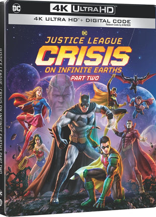 Justice League: Crisis On Infinite Earths, Part Two: Limited Edition (4K Ultra HD)(SteelBook)