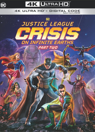Justice League: Crisis On Infinite Earths, Part Two: Limited Edition (4K Ultra HD)(SteelBook)