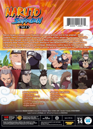 Naruto Shippuden: Set 3 (Blu-ray)