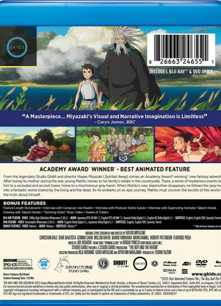 Boy And The Heron (Blu-ray/DVD)