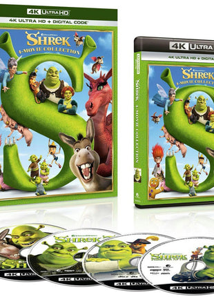 Shrek 4-Movie Collection (4K Ultra HD): Shrek / Shrek 2 / Shrek The Third / Shrek Forever After