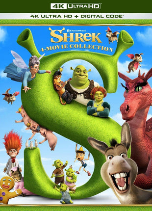 Shrek 4-Movie Collection (4K Ultra HD): Shrek / Shrek 2 / Shrek The Third / Shrek Forever After