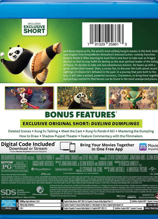 Kung Fu Panda 4 (Blu-ray/DVD)
