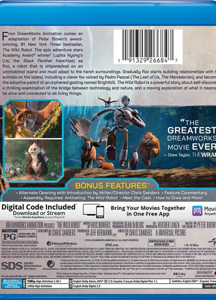 Wild Robot (Blu-ray)