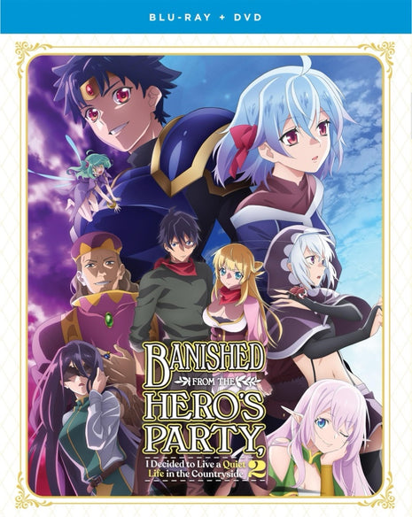 Banished From The Hero's Party I Decided To Live A Quiet Life In The Countryside: The Complete Season 2 (Blu-ray/DVD)