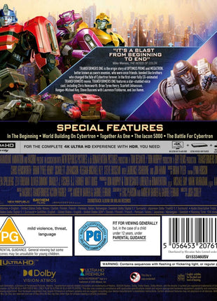 Transformers One (4K Ultra HD-UK)