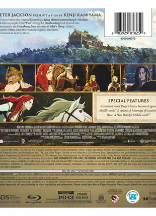 Lord Of The Rings: The War Of The Rohirrim (Blu-ray)