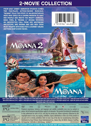 Moana / Moana 2: 2-Movie Collection