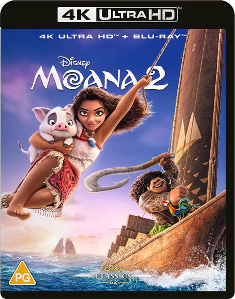 Moana 2 (4K Ultra HD-UK/Blu-ray-UK)