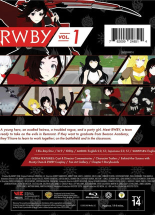 RWBY: Volume 1 (Blu-ray)(Reissue)