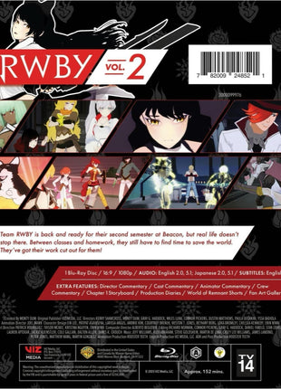 RWBY: Volume 2 (Blu-ray)(Reissue)