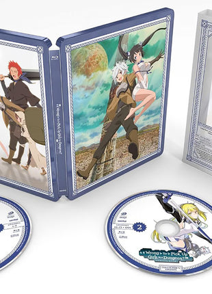 Is It Wrong To Try To Pick Up Girls In A Dungeon?: Season 1: Collector's Limited Edition (Blu-ray)(SteelBook)