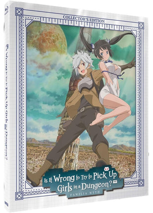 Is It Wrong To Try To Pick Up Girls In A Dungeon?: Season 1: Collector's Limited Edition (Blu-ray)(SteelBook)