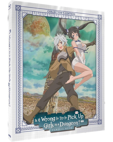 Is It Wrong To Try To Pick Up Girls In A Dungeon?: Season 1: Collector's Limited Edition (Blu-ray)(SteelBook)