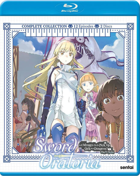 Sword Oratoria: Is It Wrong To Try To Pick Up Girls In A Dungeon? On The Side: The Complete Collection (Blu-ray)(RePackaged)