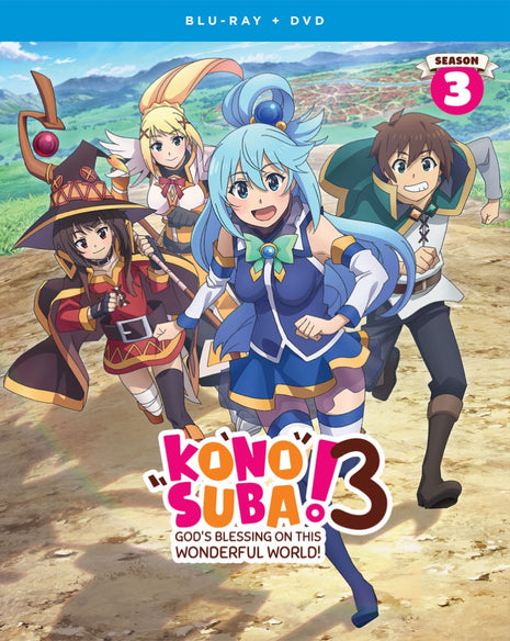 KonoSuba: God's Blessing On This Wonderful World!: Season 3 (Blu-ray/DVD)