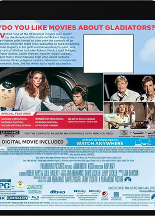 Airplane!: 45th Anniversary (4K Ultra HD/Blu-ray)