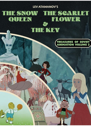 Treasures Of Soviet Animation Vol. 2 (Blu-ray): Lev Atamanov's The Snow Queen, The Scarlet Flower & The Key
