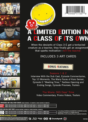Assassination Classroom: The Complete Series (Blu-ray)