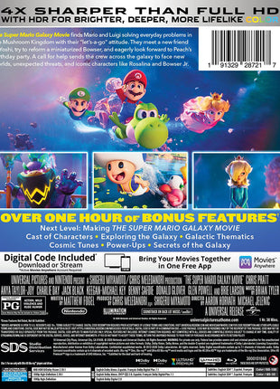 Super Mario Galaxy Movie: Limited Edition (4K Ultra HD/Blu-ray)(SteelBook)