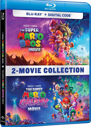 Super Mario 2-Movie Collection (Blu-ray): The Super Mario Bros. Movie / The Super Mario Galaxy Movie