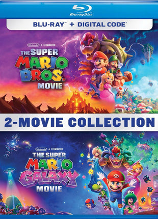 Super Mario 2-Movie Collection (Blu-ray): The Super Mario Bros. Movie / The Super Mario Galaxy Movie