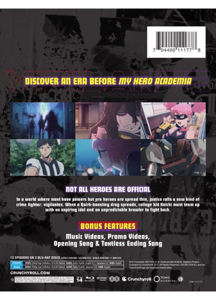 My Hero Academia: Vigilantes: Season 1 (Blu-ray/DVD)