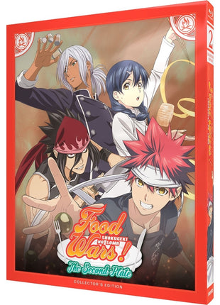 Food Wars!: The Second Plate: Collector's Limited Edition (Blu-ray)(SteelBook)