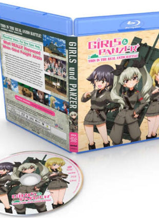 Girls Und Panzer: This Is The Real Anzio Battle! (Blu-ray)(RePackaged)
