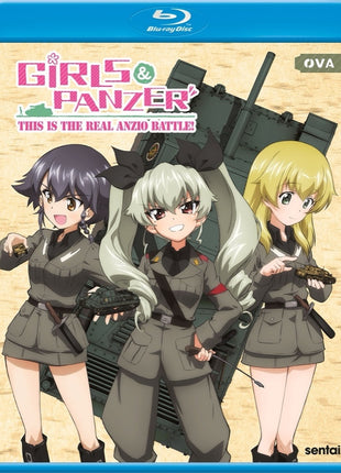 Girls Und Panzer: This Is The Real Anzio Battle! (Blu-ray)(RePackaged)