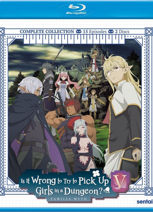 Is It Wrong To Try To Pick Up Girls In A Dungeon? V: Complete Collection (Blu-ray)