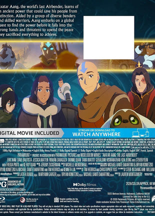 Avatar Aang: The Last Airbender (Blu-ray)