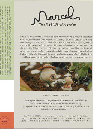 Marcel The Shell With Shoes On (Blu-ray)