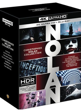 Christopher Nolan Collection (4K Ultra HD/Blu-ray): Dunkirk / Batman Begins / The Dark Knight / The Dark Knight Rises / Inception / Interstellar / The Prestige