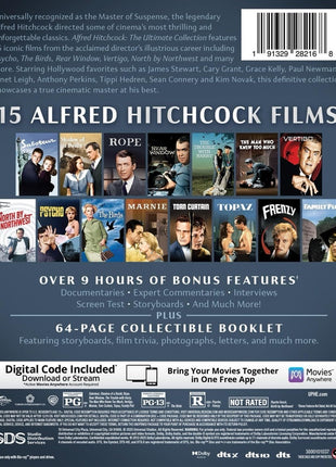 Alfred Hitchcock: The Ultimate Collection (Blu-ray)(RePackaged)