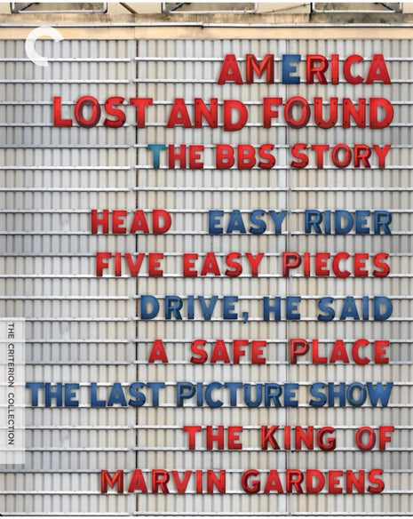 America Lost And Found: The BBS Story: Criterion Collection: Head / Easy Rider / Five Easy Pieces / Drive, He Said / A Safe Place / The Last Picture Show / The King Of Marvin Gardens (Blu-ray)