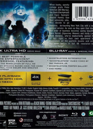 Ghostbusters (4K Ultra HD/Blu-ray)