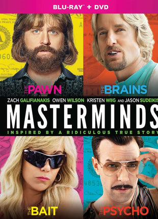 Masterminds (2016)(Blu-ray/DVD)